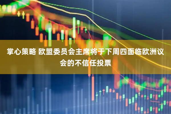 掌心策略 欧盟委员会主席将于下周四面临欧洲议会的不信任投票